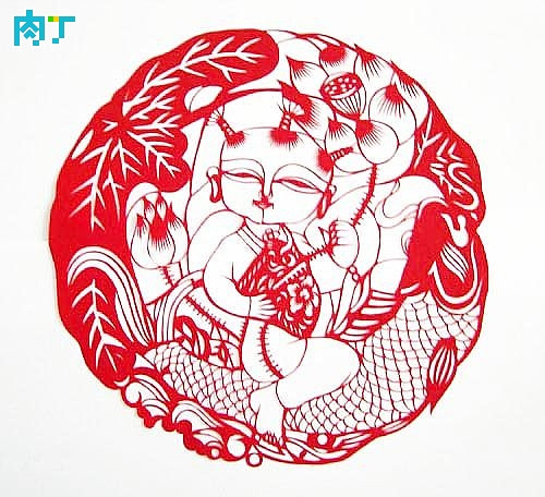 Basic features of Chinese folk paper-cut art and technique