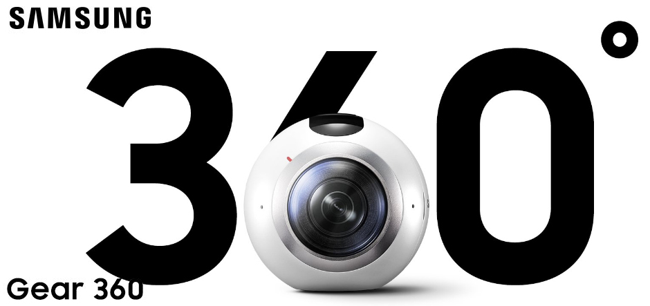 Samsung radījis Gear 360 kameru telpisku attēlu un video uzņemšanai