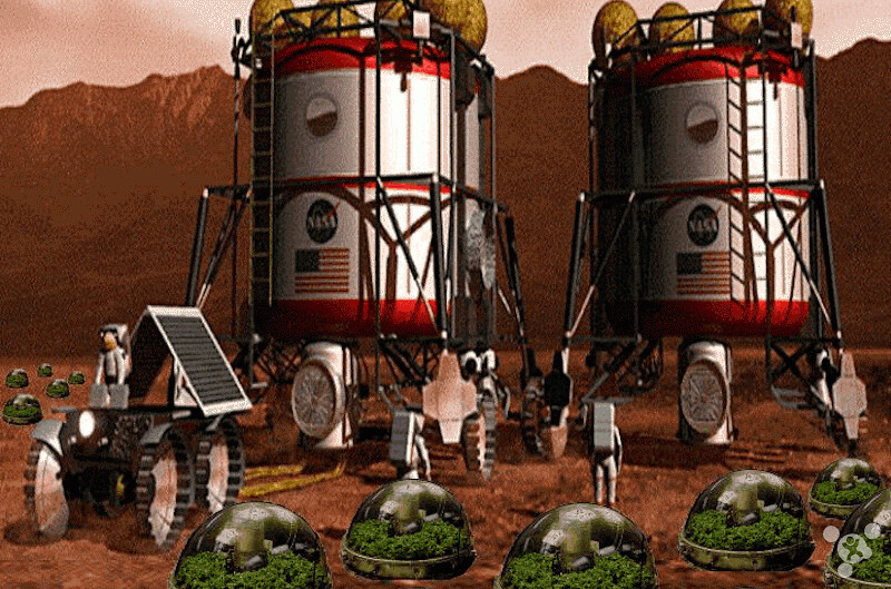 NASA to Mars through the plant into another Earth