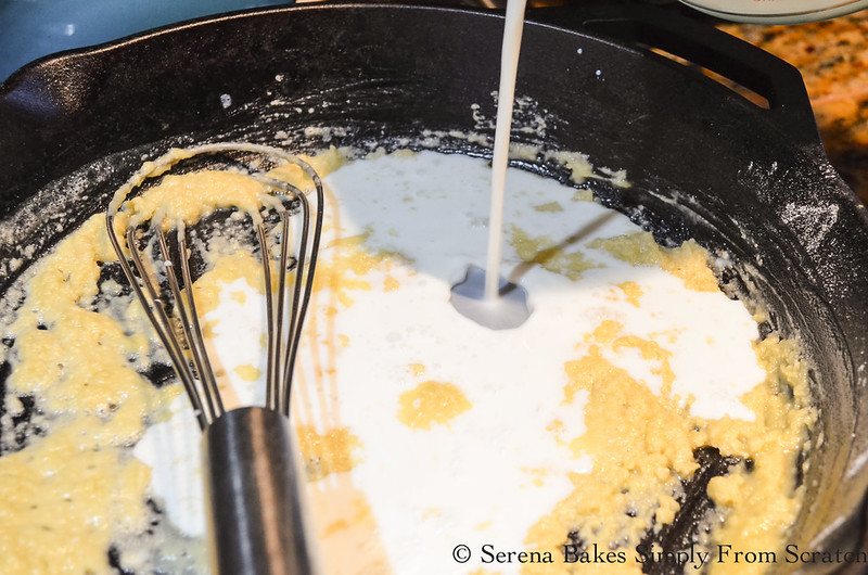 Lasagna-Drizzle-In-Milk-Flour-Mixture.jpg