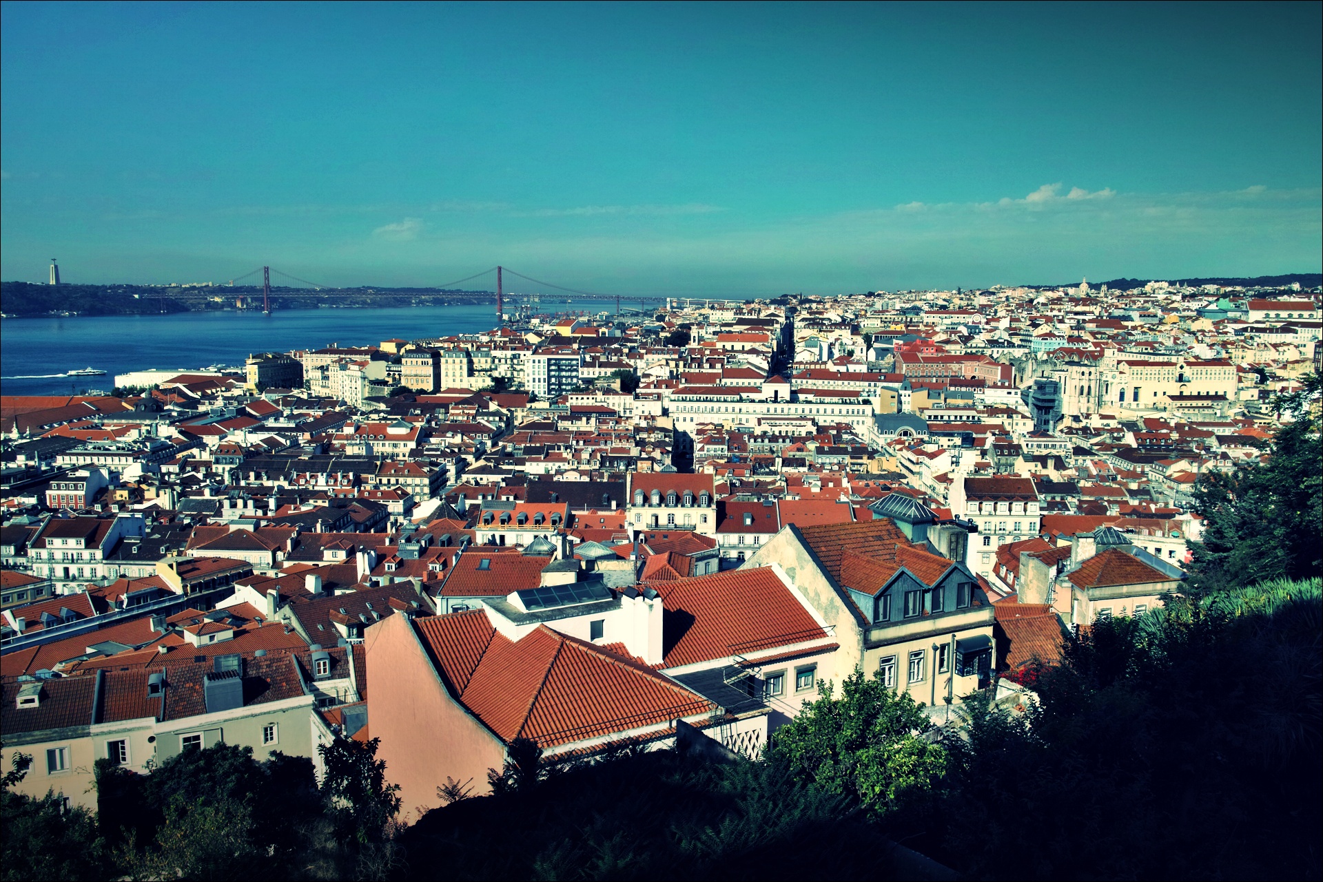 빨간 지붕-'리스본 Lisbon'