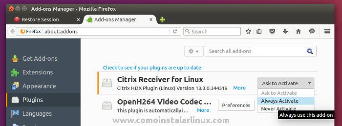 citrix linux ubuntu