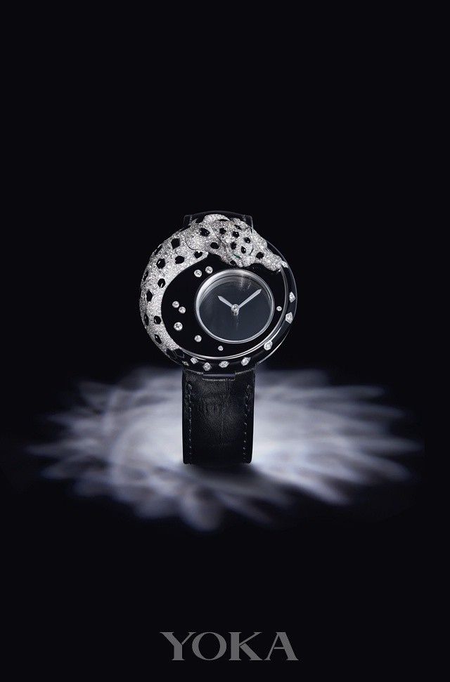 2016SIHH new Cartier Cheetah ornament mystery hour watch