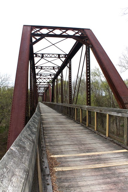 Bridge at Staunton River Battlefield State Park in Virginia