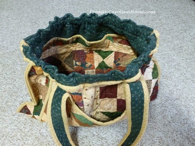 Quilted Travel Bag ~ From My Carolina Home