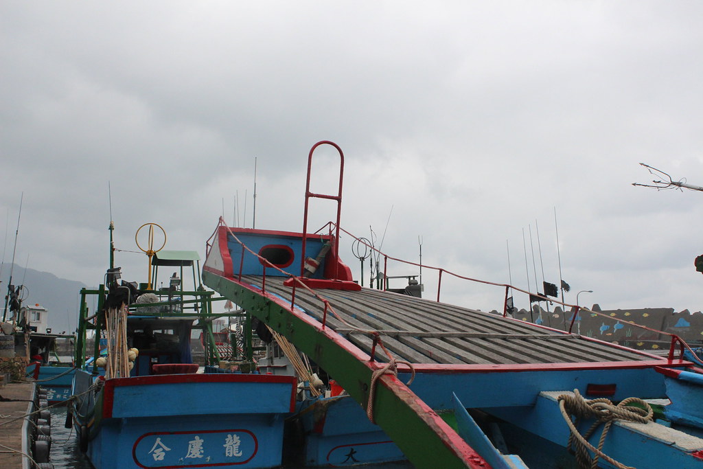 漁船上的旗魚鏢台。攝影：廖靜蕙