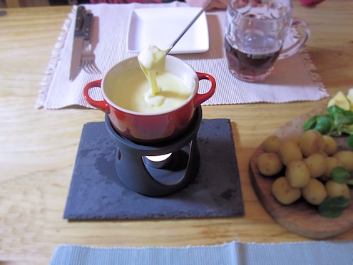 Cheese fondue