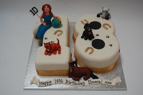 Animal 18th Cake – Beautiful Birthday Cakes