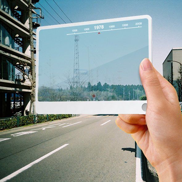 Future tablet is transparent