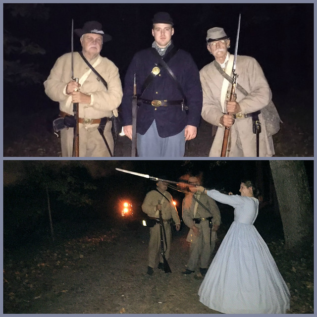 Civil War reenacting memories at Leesylvania State Park in Virginia