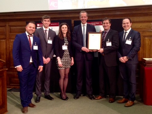 Bridgwater College wins national Beacon award for sport in its curriculum