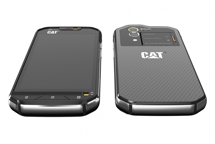 Three machines have black technology: CAT S60 supports thermal imaging