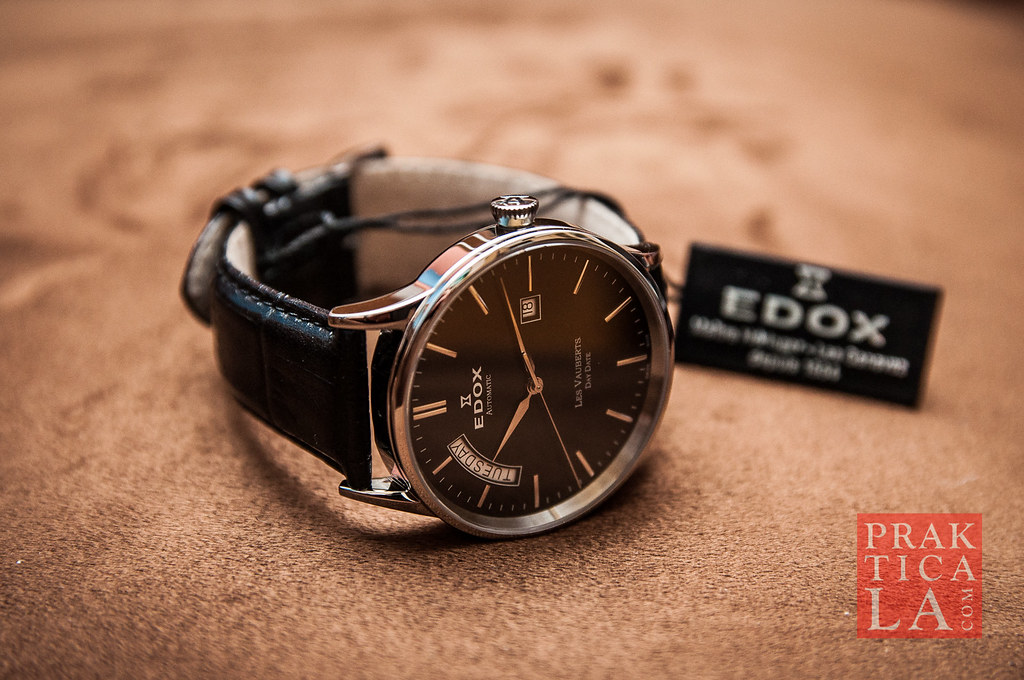 Review: Edox Les Vauberts Swiss Automatic Watch 83007-3-AIN 