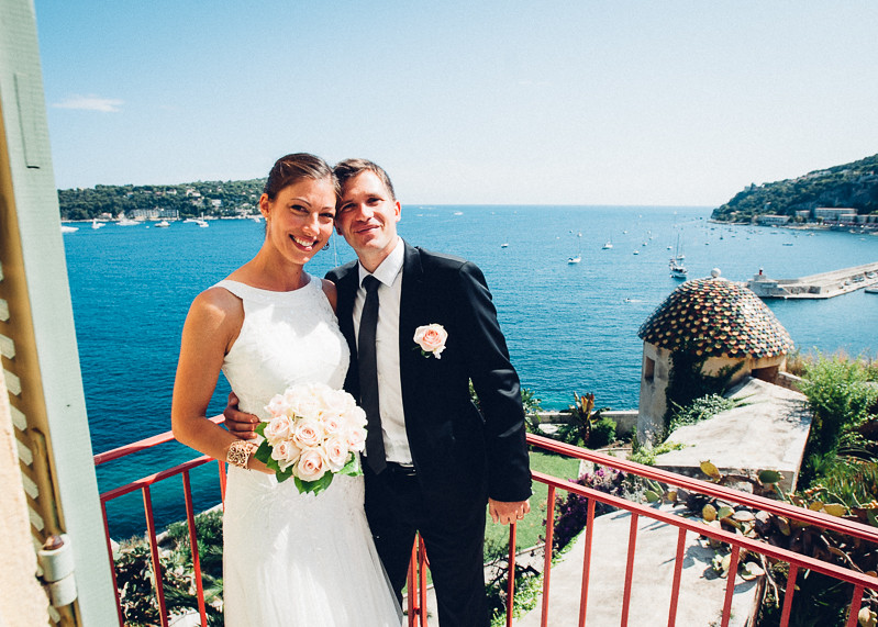 Wedding photography,Olivia and Marc on the cote d'azur