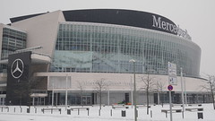 Stern an der Mercedes-Benz Arena