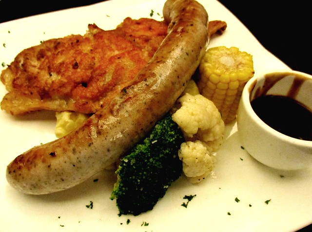 Etarnal Dining pork chop and sausage 2