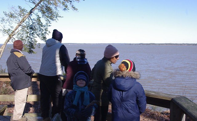 Cold temps cannot keep guests away from great views at York River State Park in Virginia