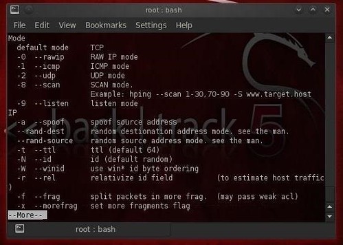 hping3 - TCP/IP Packet Assembler & Analyser