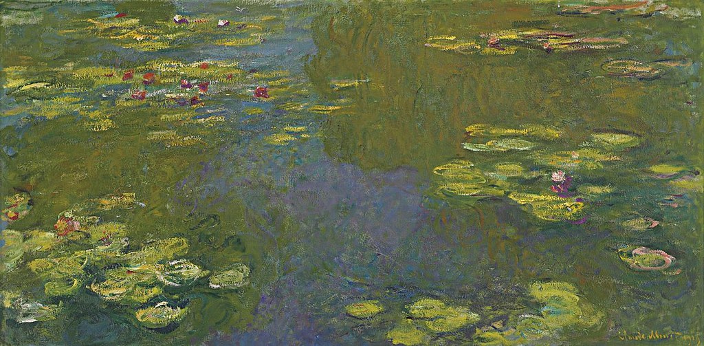 Le Bassin Aux Nymphéas by Claude Monet, 1919.