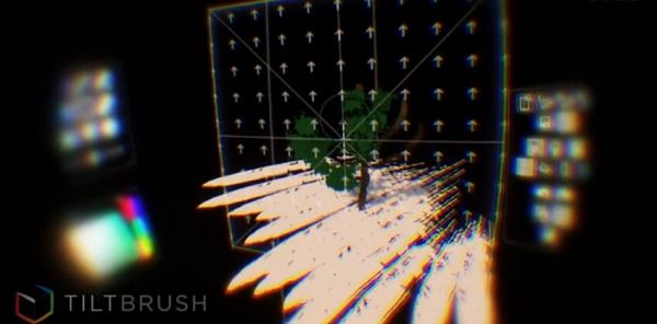 Tilt Brush: painting in the virtual world with light and smoke