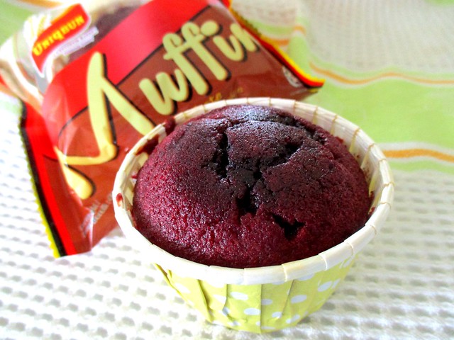UNIQBUN muffins, red velvet