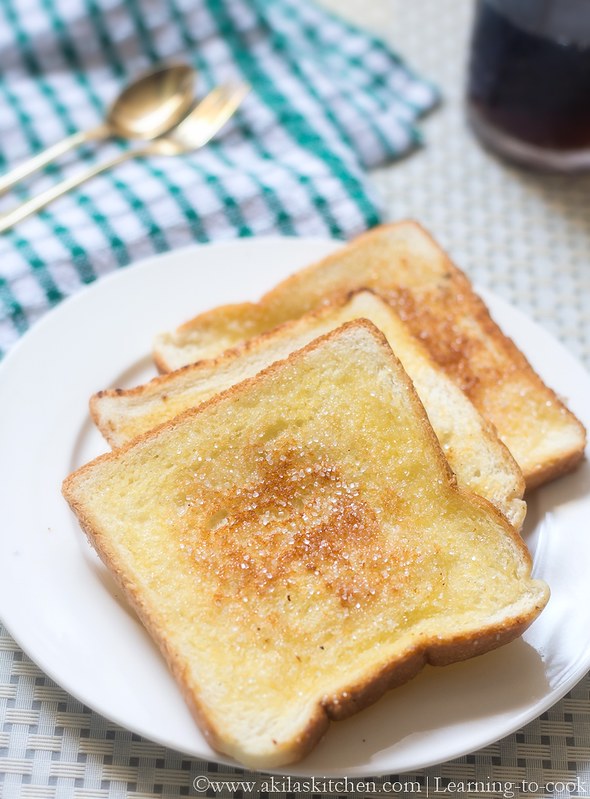 sugar bread toast