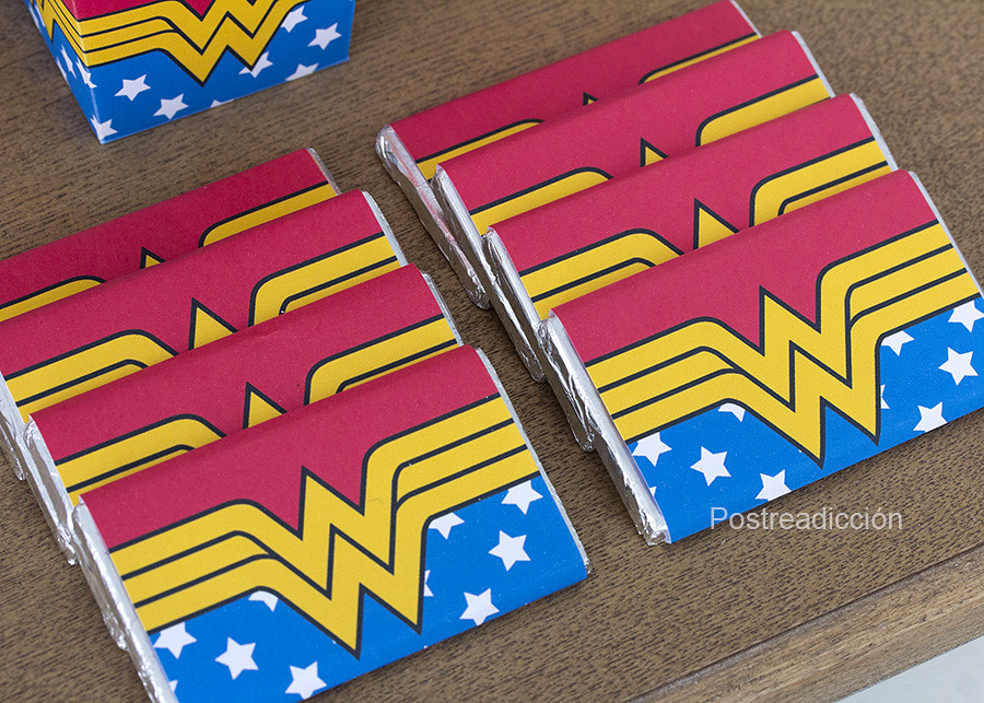 kit imprimible Wonder woman