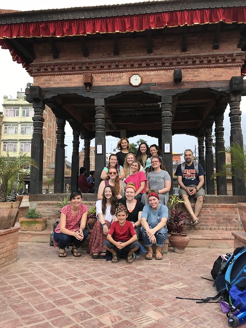 Auburn students study abroad in Nepal