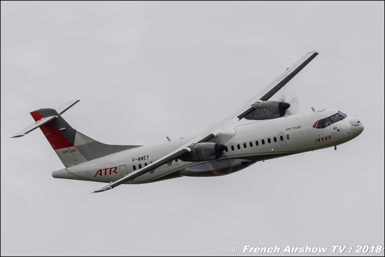 ATR 72-600 , F-WWEY , 32e édition d'Airexpo Muret-Lherm , Airexpo Muret 2018 , Canon EOS , Sigma France , contemporary lens , Meeting Aerien 2018