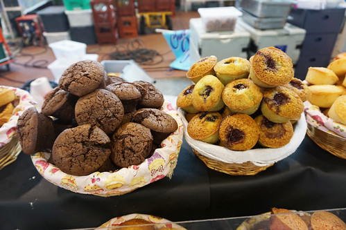 muffins at the rennes market