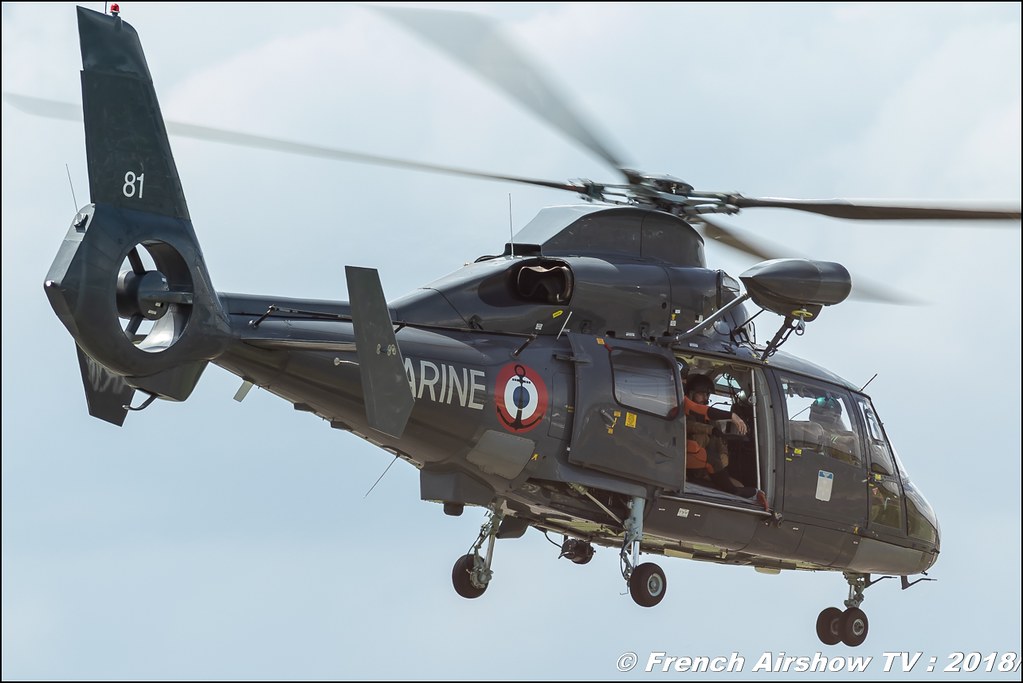 Hélicoptère AS365 Dauphin Marine National , 32e édition d'Airexpo Muret-Lherm , Airexpo Muret 2018 , Canon EOS , Sigma France , contemporary lens , Meeting Aerien 2018