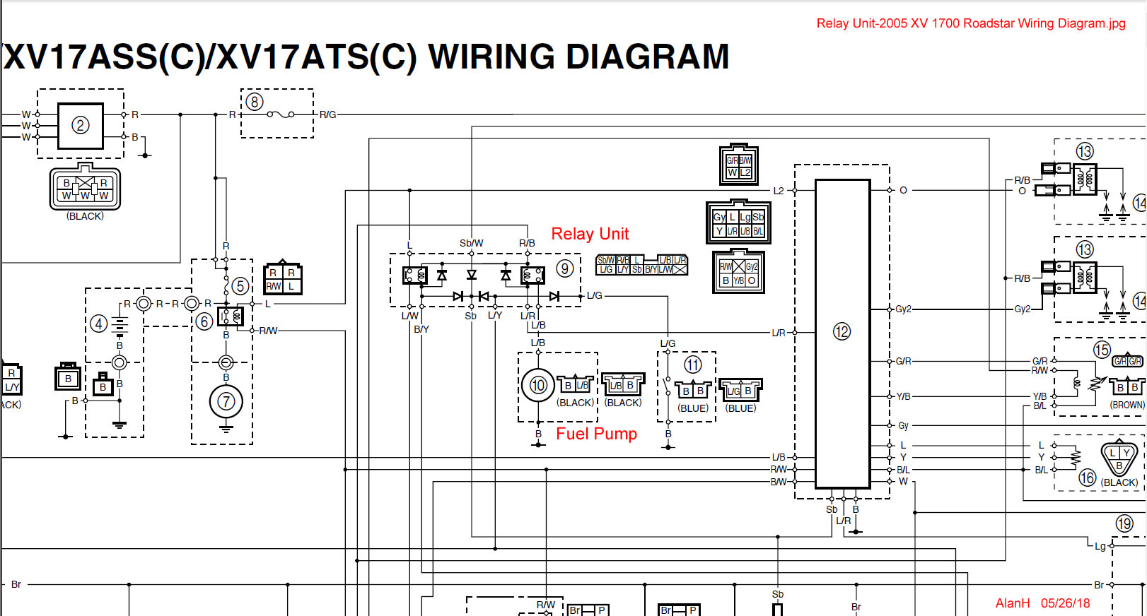 Yamaha Roadstar Wiring Diagram - Wiring Diagram Schemas