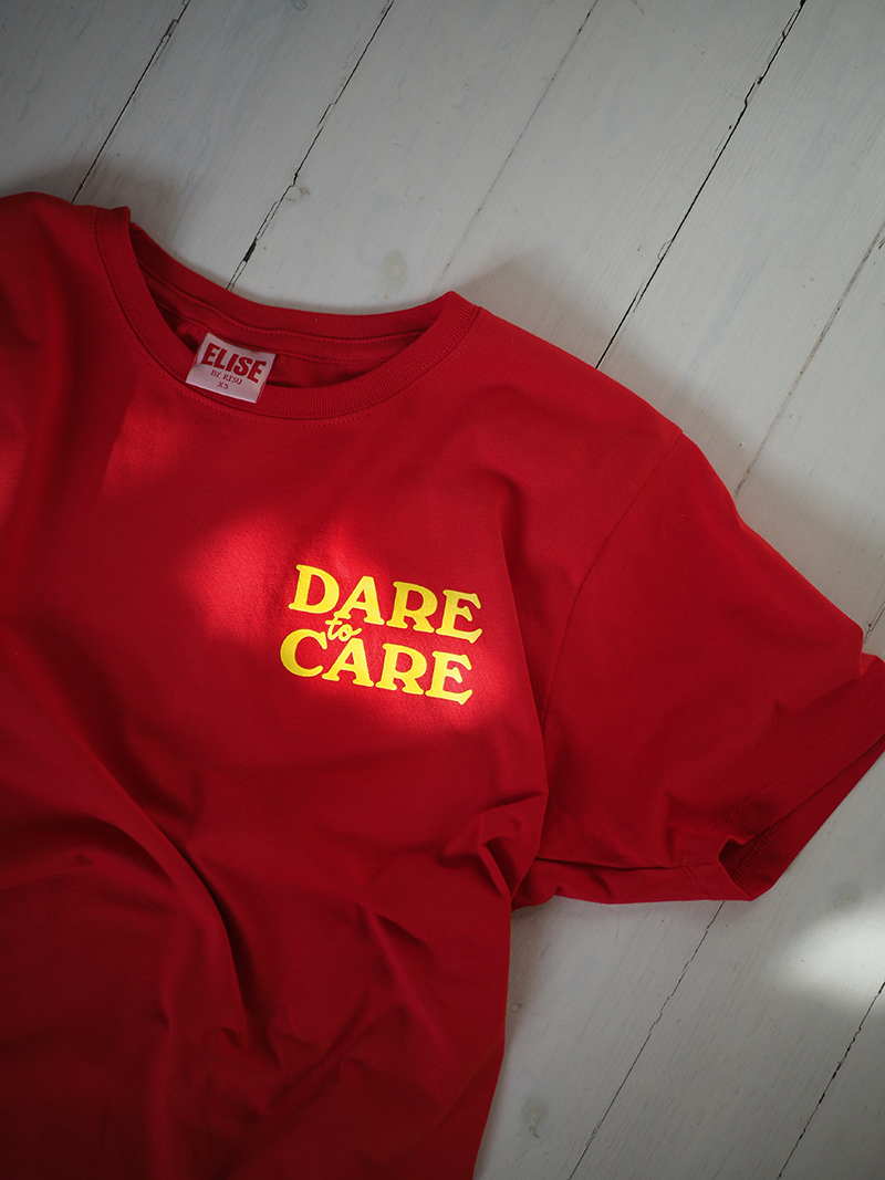 elise 1933 dare to care t shirt