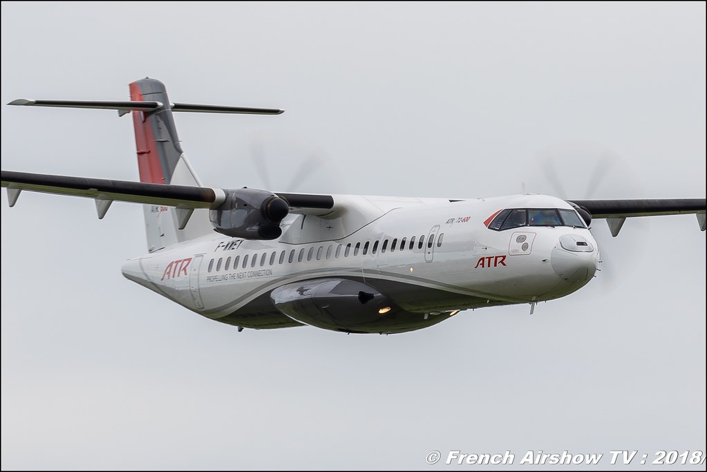 ATR 72-600 , F-WWEY , 32e édition d'Airexpo Muret-Lherm , Airexpo Muret 2018 , Canon EOS , Sigma France , contemporary lens , Meeting Aerien 2018