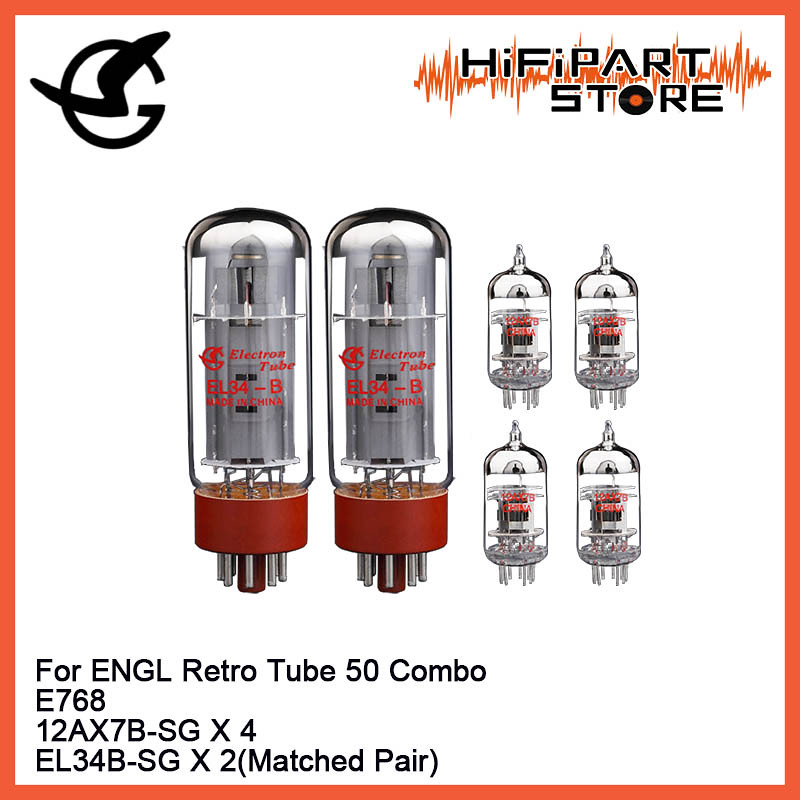 Shuguang Tube set for ENGL Retro Tube 50 Combo E768