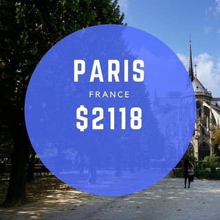Paris France $2118 mo