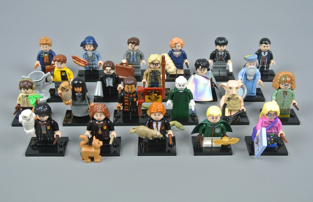 FANTASTIC BEASTS/HERMIONE/RON/Voldermort/Dobby Harry Potter Minifigures 