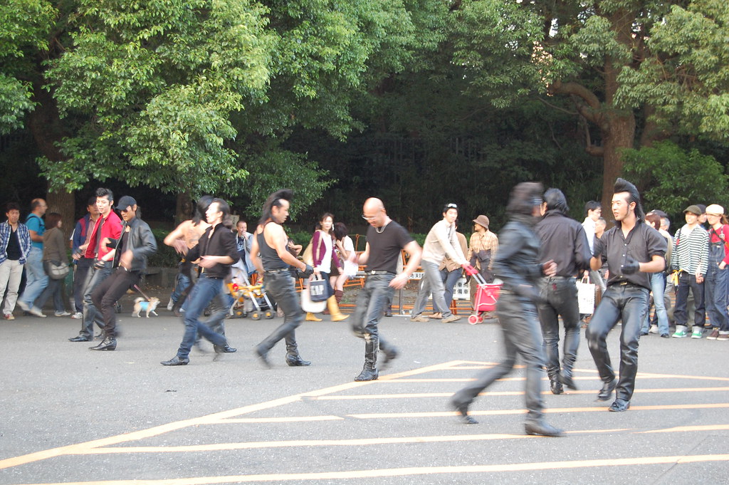 Rockers at Yoyogi Park