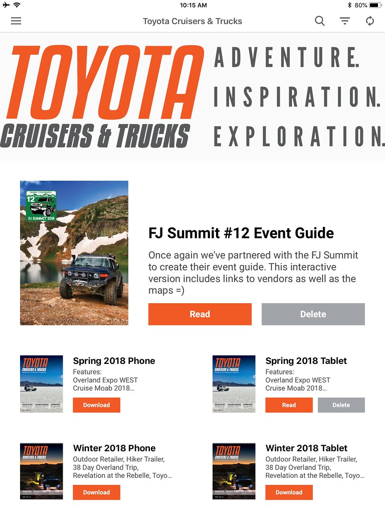 FJ Summit 12 Event Guide