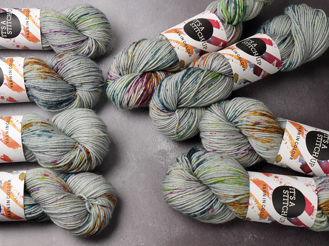 Dynamite DK pure British wool superwash hand-dyed yarn 100g – ‘Ore’
