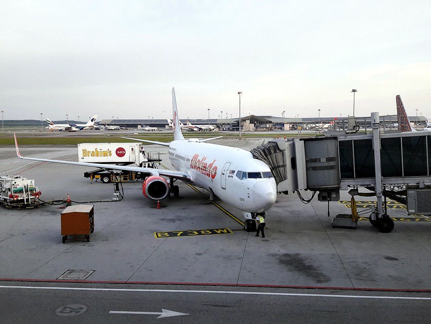 Review of Malindo Air flight from Kuala Lumpur to Singapore in Business