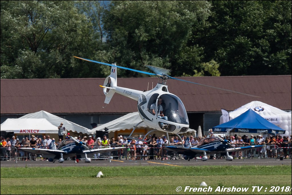 F-HSOR - Guimbal Cabri G2 , AéroLac Annecy 2018 , Canon EOS , Sigma France , contemporary lens , Meeting Aerien 2018
