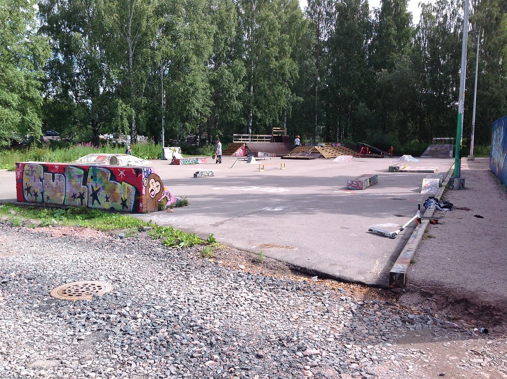 Picture of service point: Matinkylä Sports Park / Skateboarding area