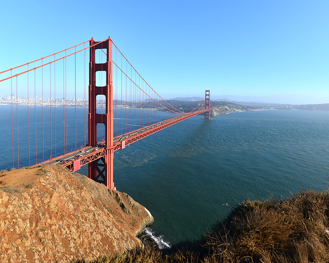 Vistas del Golden Gate desde Battery Spencer de lo mejor que ver en San Francisco