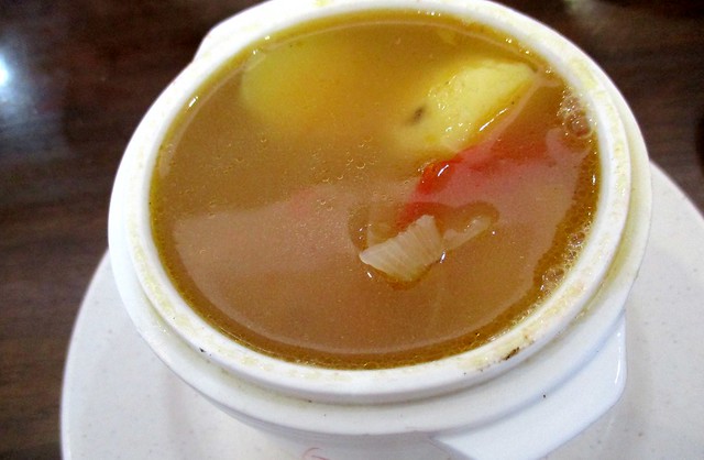 Old Street Cafe's ABC soup