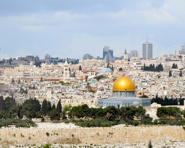 Jerusalén vista desde el monte de los olivos