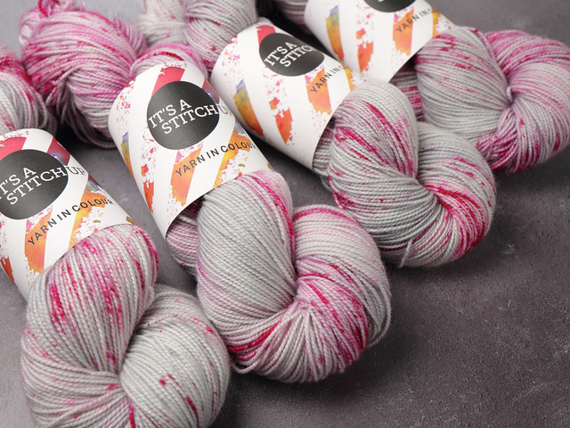 Favourite Sock – hand-dyed superwash merino 4 ply yarn ‘Careless Whisper’