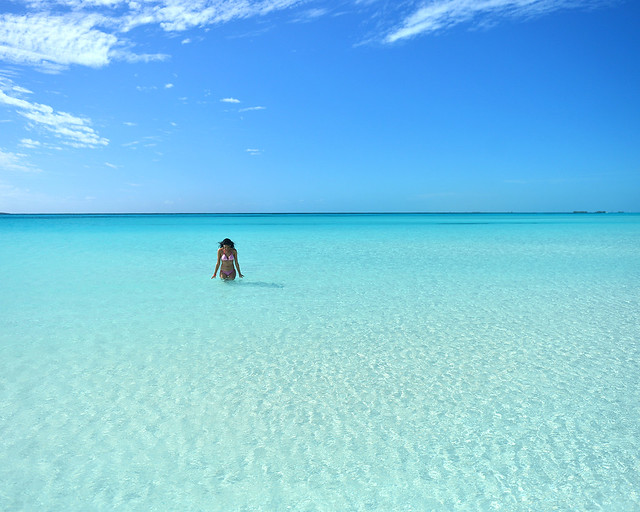 Aguas cristalinas de Playa Sirena