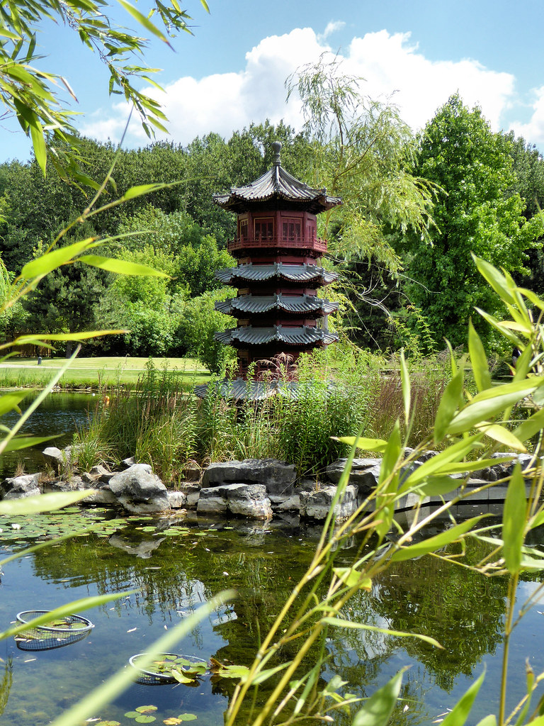 Chinesischer Garten Erholungspark Marzahn, Berlin Garten