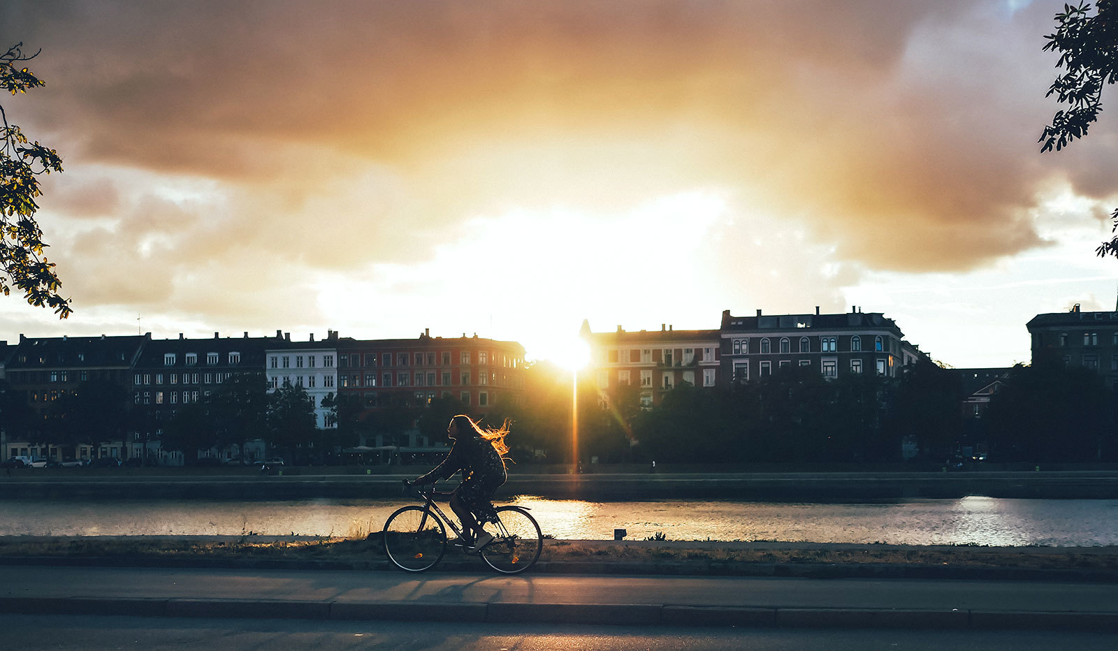 Sunset in Copenhagen